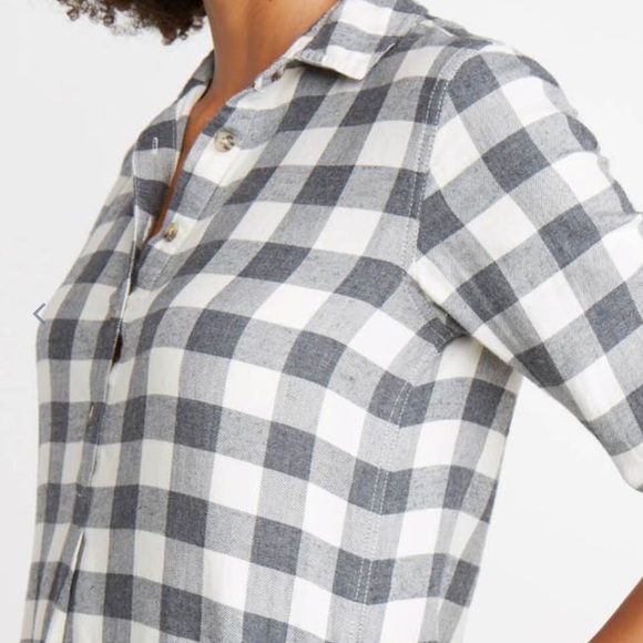 NEW Marine Layer Effie Popover Dress Flannel Small - Picture 4 of 7
